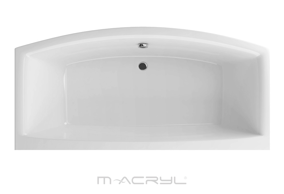 M-Acryl Relax 190x90 cm akril kád + ajándék vízszintező kádláb