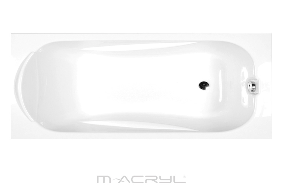 M-Acryl Sortiment 170x75 egyenes kád + ajándék vízszintező kádláb és peremrögzítő csomag